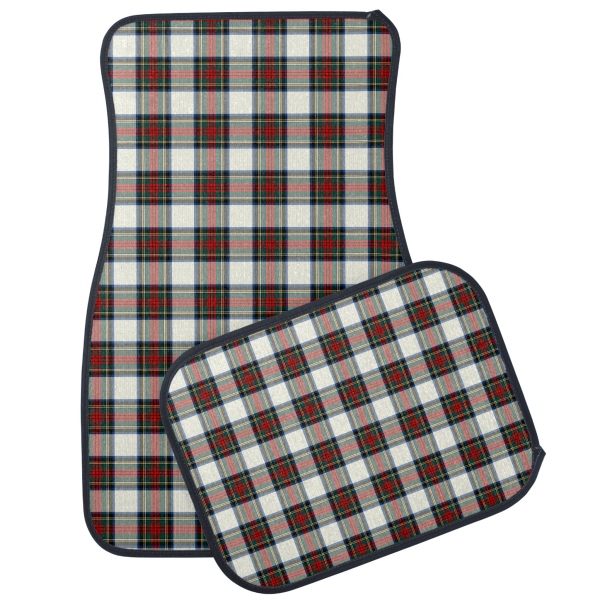 Stewart Dress tartan car mats