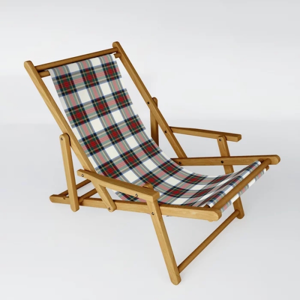 Clan Stewart Dress Tartan Sling Chair