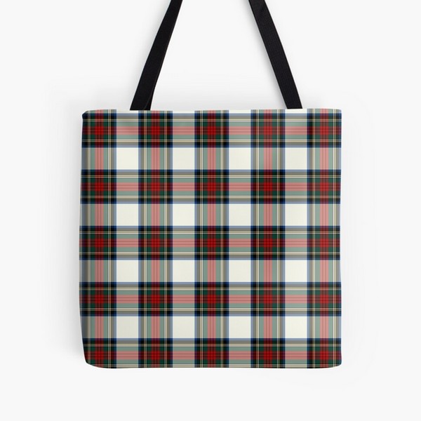 Stewart Dress tartan tote bag