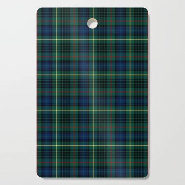 Stewart Hunting tartan cutting board