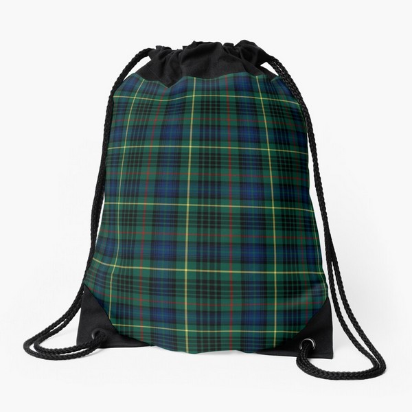 Stewart Hunting tartan drawstring bag