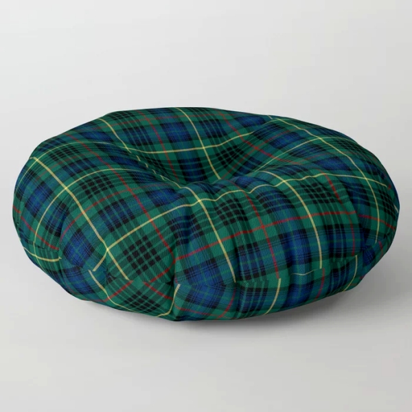 Stewart Hunting tartan floor pillow