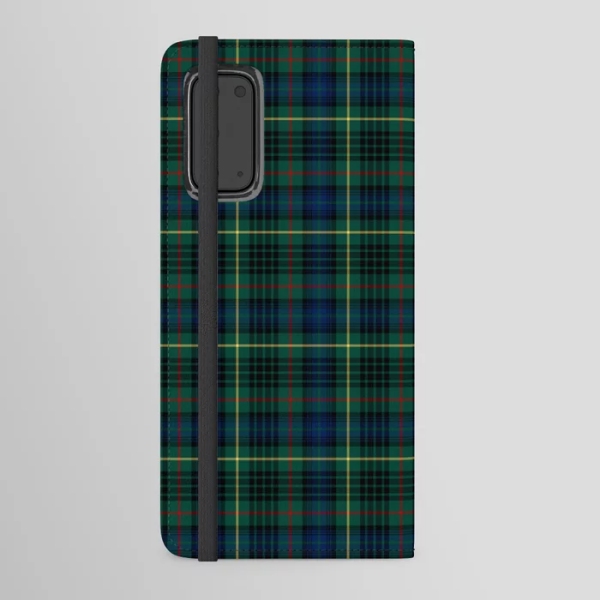 Clan Stewart Hunting Tartan Samsung Wallet Case