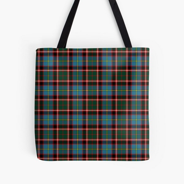 Stirling District tartan tote bag