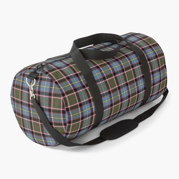 Stirling Weathered tartan duffle bag