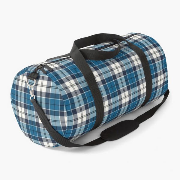 Strathclyde District tartan duffle bag