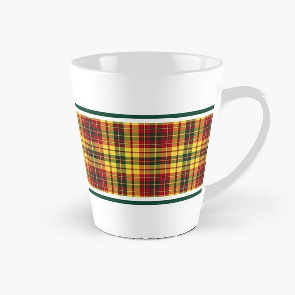 Strathearn District tartan tall mug