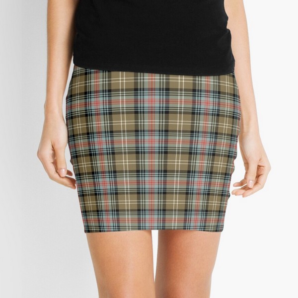 Sutherland Ancient tartan mini skirt