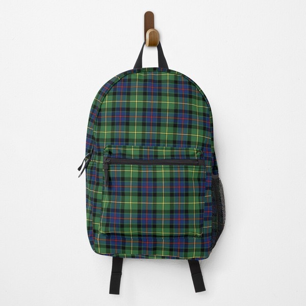 Clan Tate tartan backpack