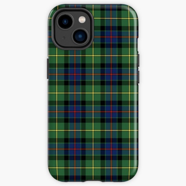 Clan Tate tartan iPhone case