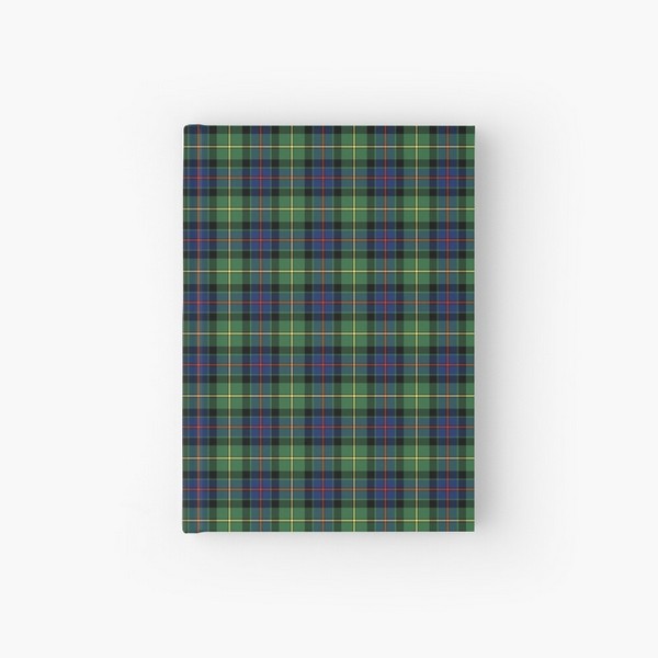 Clan Tate tartan hardcover journal