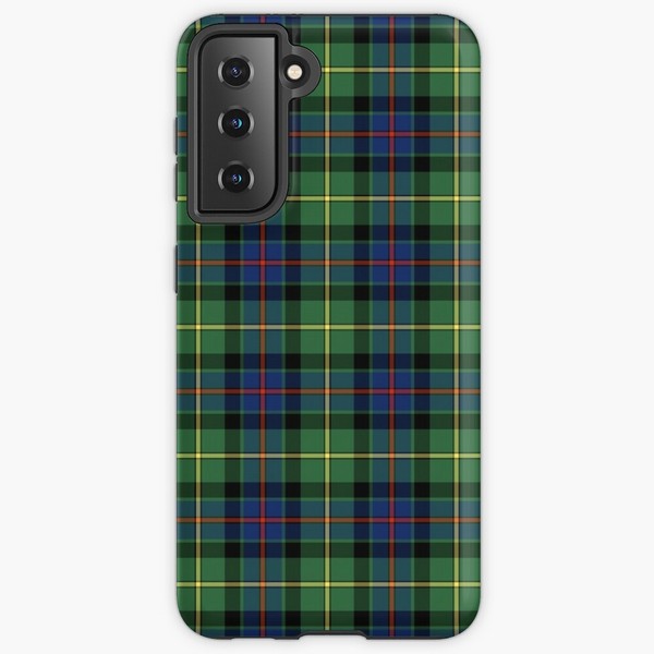 Clan Tate tartan Samsung Galaxy case