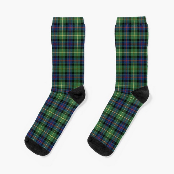 Clan Tate tartan socks