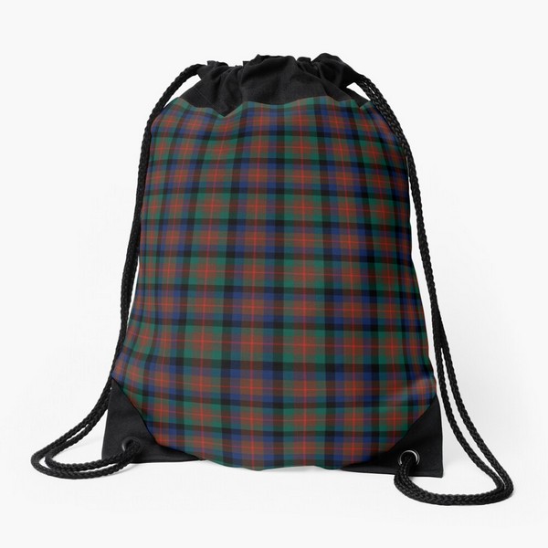 Clan Tennant tartan drawstring bag