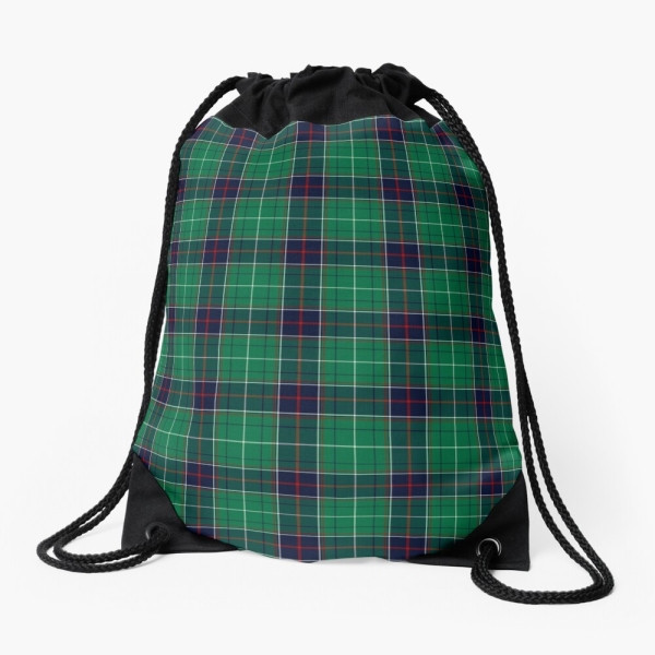 Tennessee tartan drawstring bag