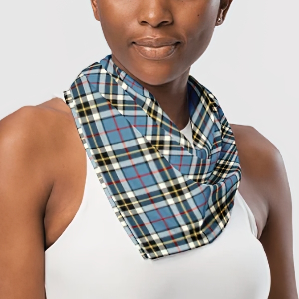 Thompson Blue Dress tartan bandana