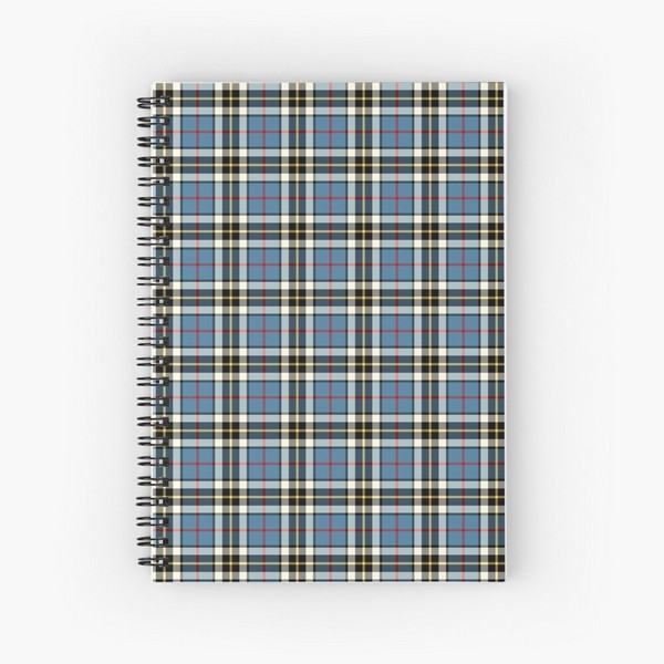 Clan Thompson Blue Dress Tartan Notebook