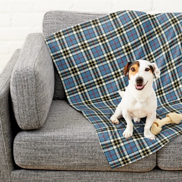 Thompson Blue Dress tartan pet blanket