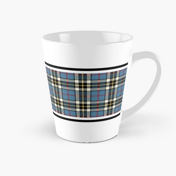 Thompson Blue Dress tartan tall mug