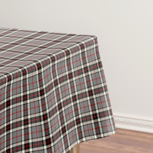 Clan Thompson Gray Tartan Tablecloth