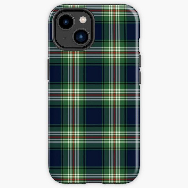 Clan Todd tartan iPhone case