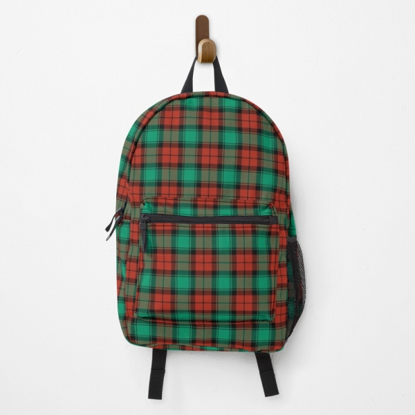 Traditional Christmas Plaid Backpack