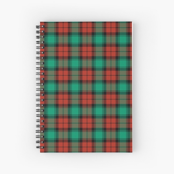 Traditional Christmas Plaid Notebook