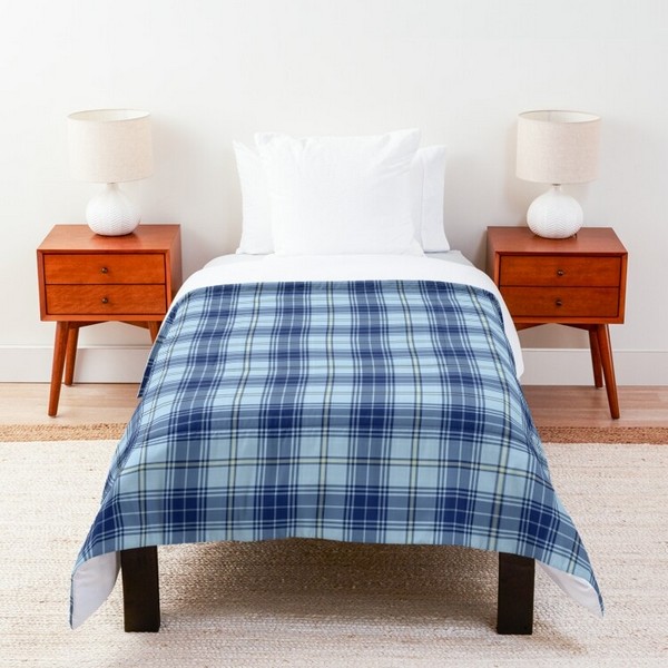 Clan Trainer tartan comforter