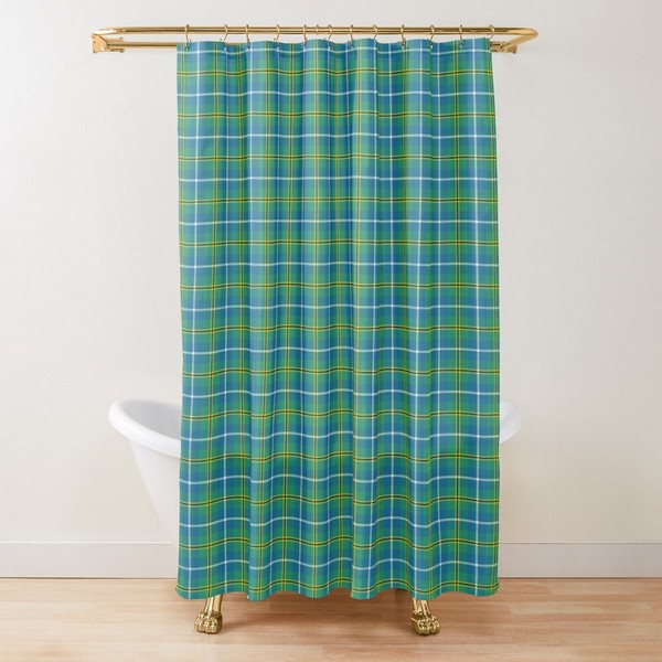 Turnbull Ancient Hunting tartan shower curtain