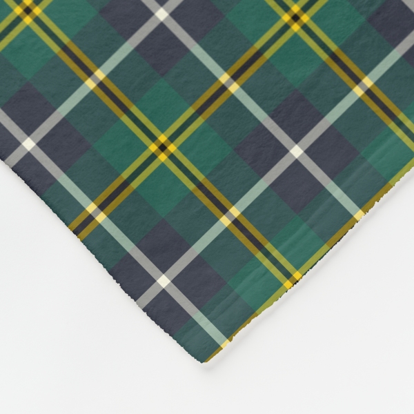 Turnbull Hunting tartan fleece blanket