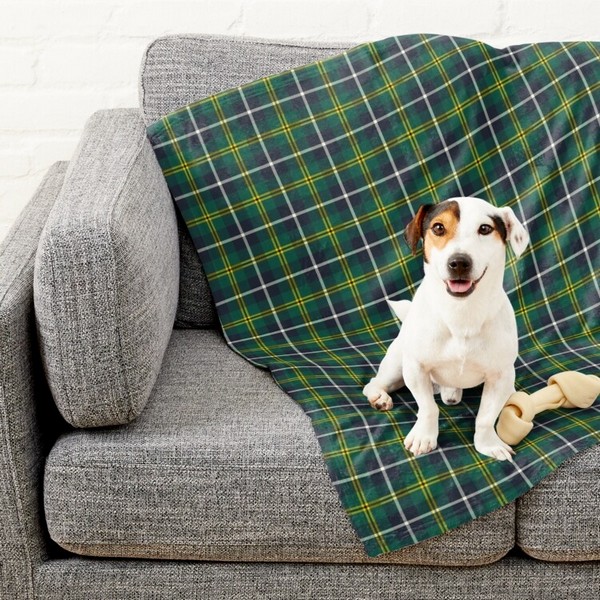 Turnbull Hunting tartan pet blanket