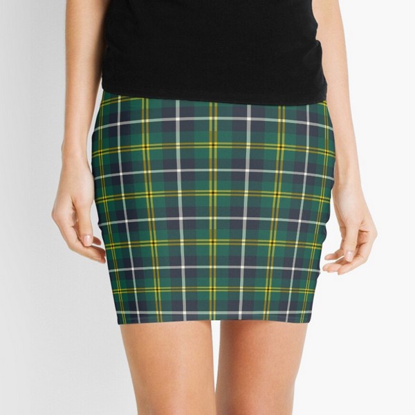 Turnbull Hunting tartan mini skirt