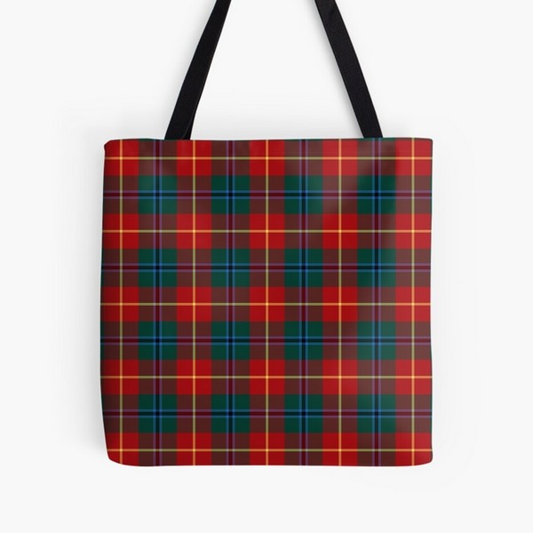 Turnbull tartan tote bag