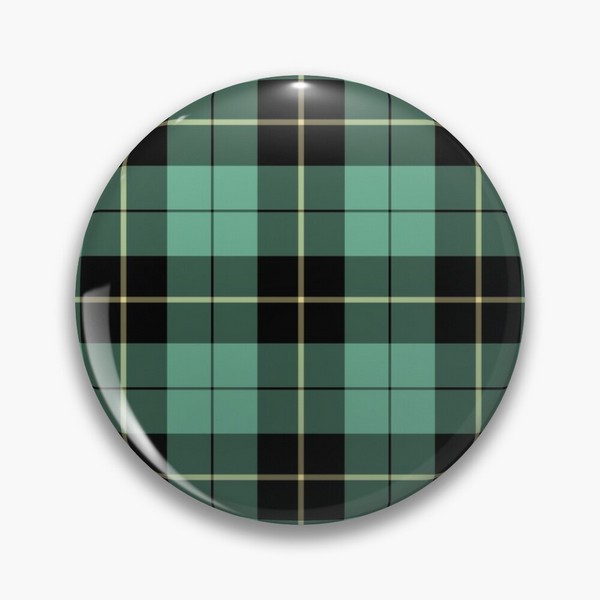 Wallace Ancient Hunting tartan pinback button