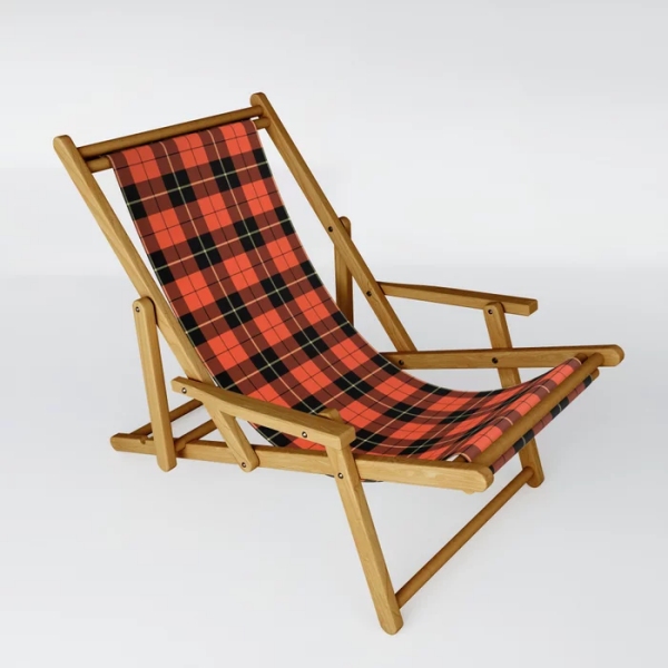 Clan Wallace Ancient Tartan Sling Chair