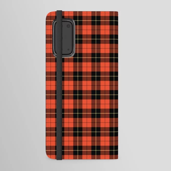 Clan Wallace Ancient Tartan Samsung Wallet Case