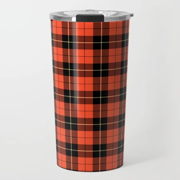 Wallace Ancient tartan travel mug