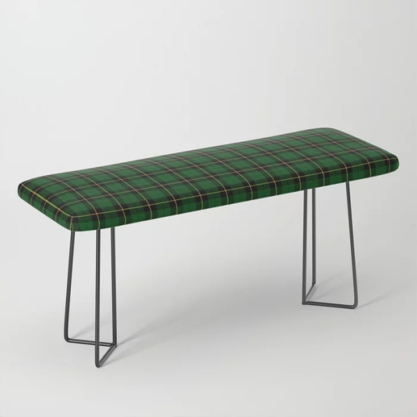 Wallace Hunting tartan bench