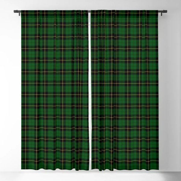 Wallace Hunting tartan curtains