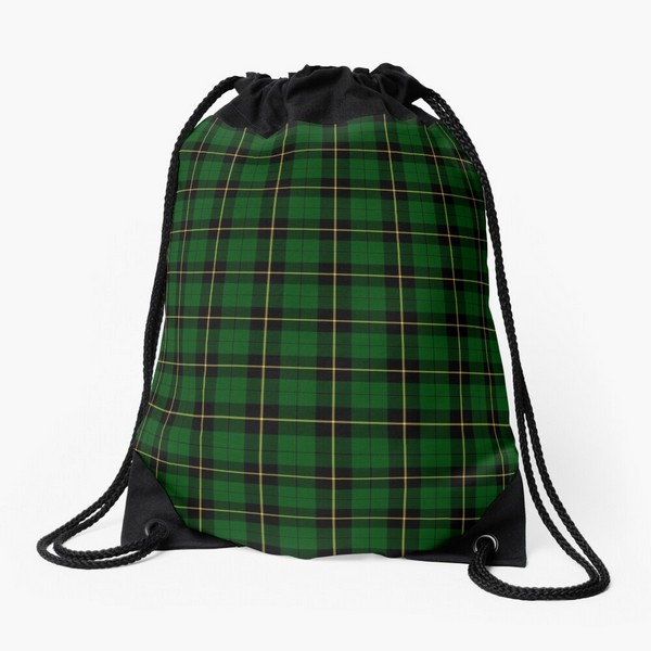 Wallace Hunting tartan drawstring bag