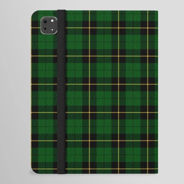 Clan Wallace Hunting Tartan iPad Folio Case