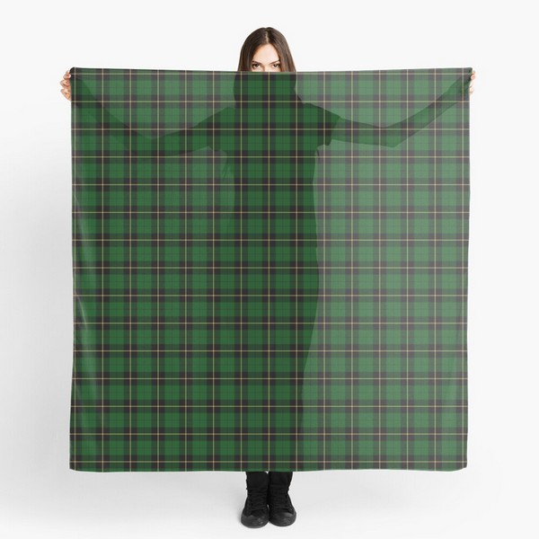 Wallace Hunting tartan scarf