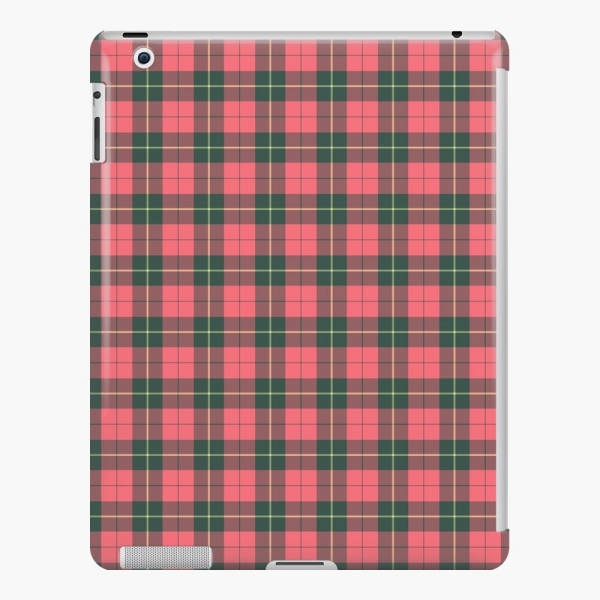 Wallace Weathered tartan iPad case