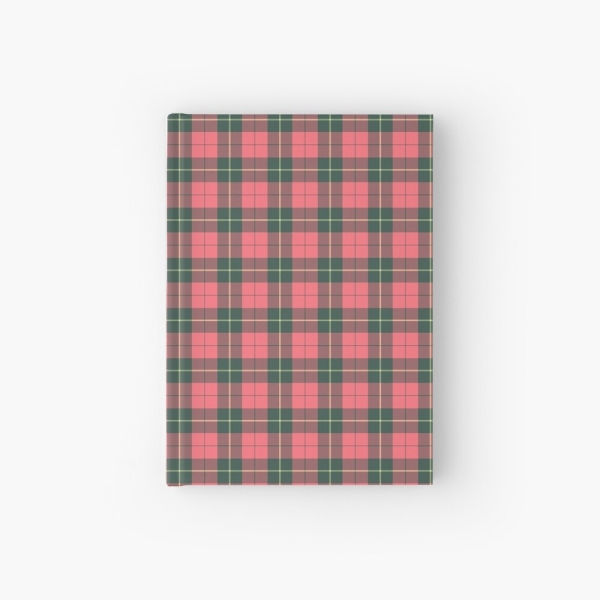 Wallace Weathered tartan hardcover journal