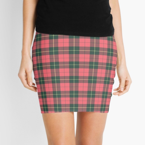 Clan Wallace Weathered Tartan Skirt