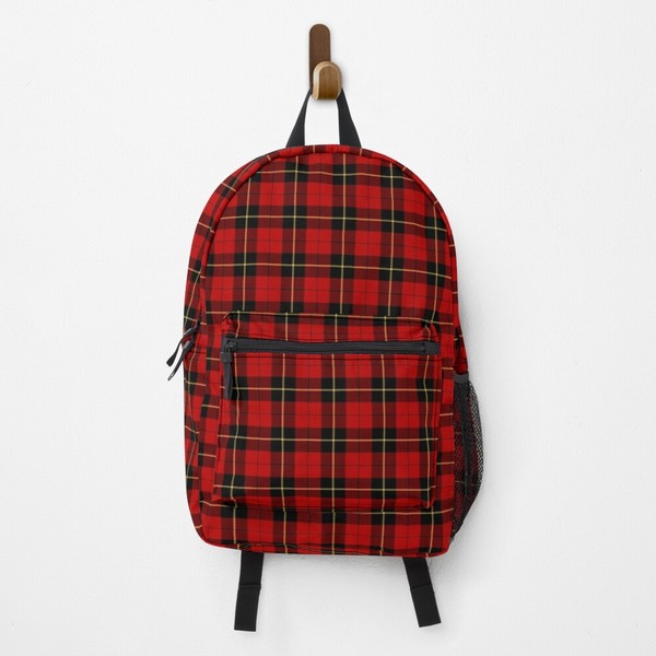 Wallace tartan backpack