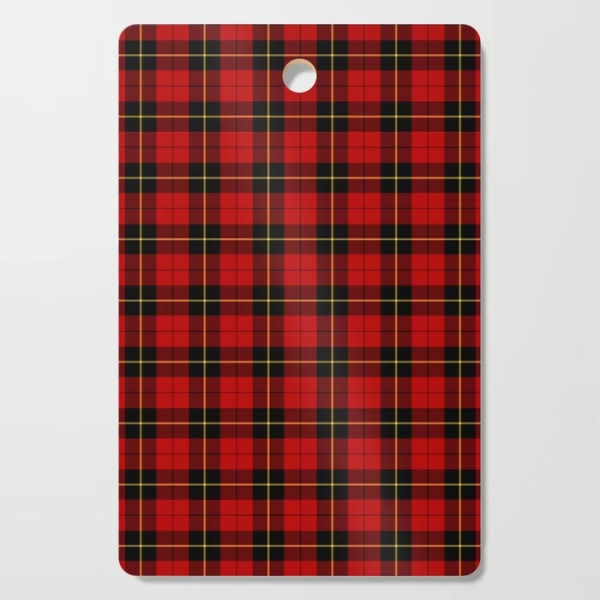 Wallace tartan cutting board