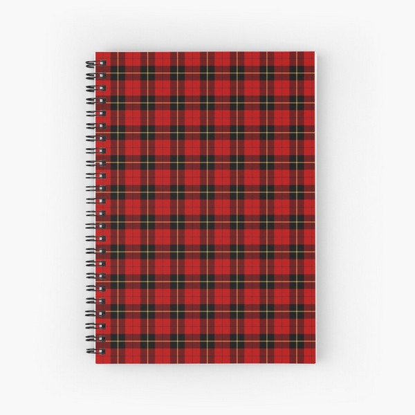 Clan Wallace Tartan Notebook