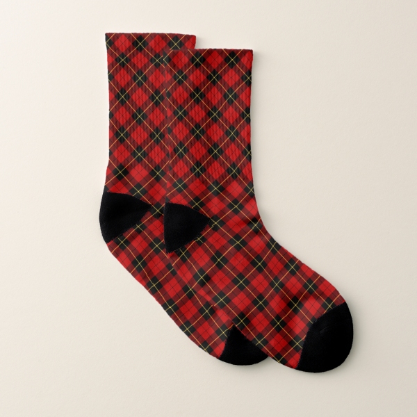 Wallace tartan socks