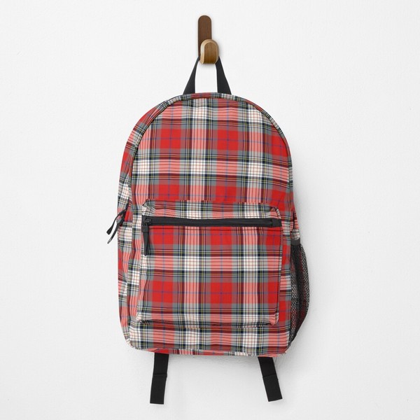 Clan Warden tartan backpack